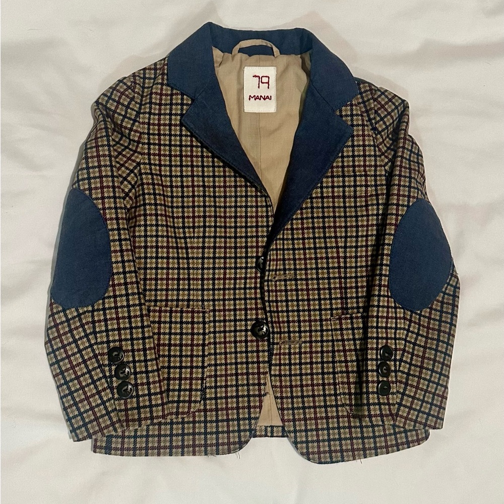 Boys 4T Sport Coat in Plaid